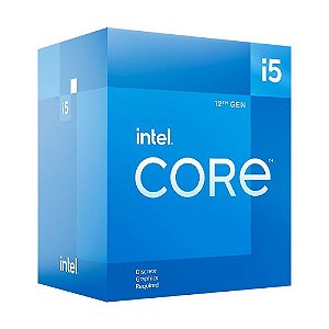 Processador Intel Core i5-12400F, 2.5GHz (4.4GHz Max Turbo), LGA 1700, 6 Núcleos, 12 Threads, Cache 18MB - BX8071512400F