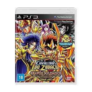 Jogo Cavaleiros do Zodíaco: Bravos Soldados - PS3