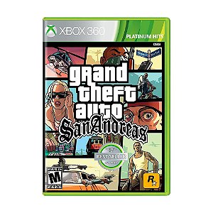 Jogo Grand Theft Auto: San Andreas (GTA) - Xbox 360