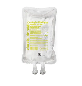 Cloreto de Sódio 9mg/ml Sol Inj IV - Sistema Fechado - 500 ML