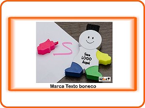 Marca Texto Boneco