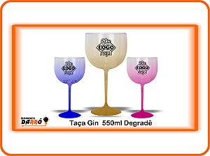 Taça gin 550ml - Degradê