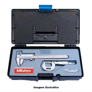 Kit de Instrumento – Paquímetro universal ( 530-104B-10) e Micrômetro externo (103-137) – KIT B-20