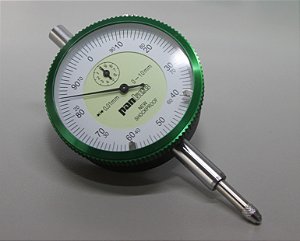 Relógio Comparador 0-10mm/0,01mm Pantec 12324-10