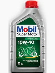 Óleo Mobil Super Moto 4t 10w40 Semi Sintético 1l