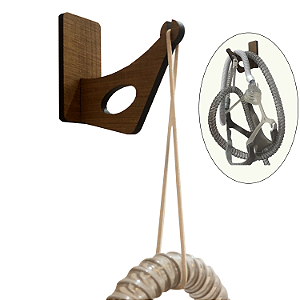 Suporte para traqueia ou mangueira e mascara CPAP