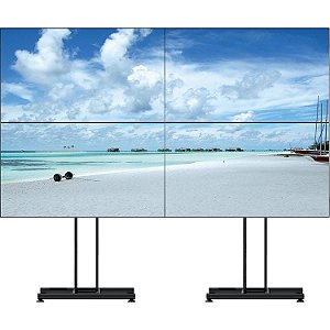 SUPORTE PARA VIDEO WALL 2X2 DE PISO