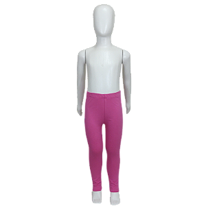 Calça Infantil Legging Pink Menina Cotton