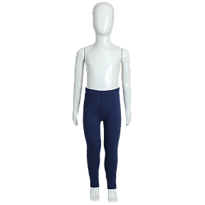 Calça Infantil Legging Menina Cotton Azul Marinho