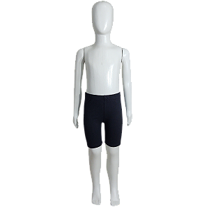 Short Bermuda Legging Cotton Menina Preto