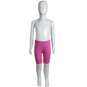 Short Bermuda Legging Cotton Menina Pink
