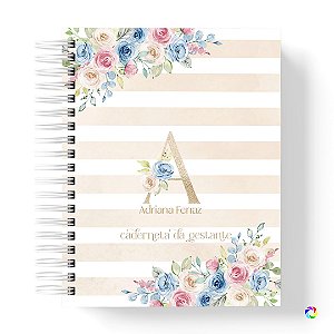 Caderneta da gestante + Planner da gestante + Caneca - Personalize com seu nome.