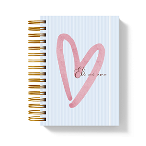 Caderno devocional com versículos: