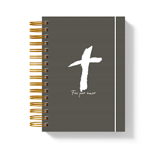 Caderno devocional com versículos: