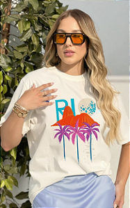 T-SHIRT OVERSIZED ESTAMPA LOCALIZADA RIO