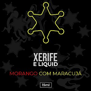 Juice Xerife Morango com Maracujá (15ml/3mg)