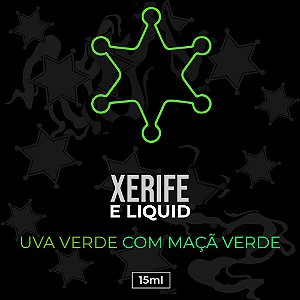 Juice Xerife Uva Verde com Maça Verde (15ml/0mg)