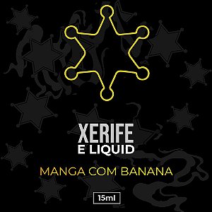 NicSalt Xerife Manga com Banana (15ml/0mg)