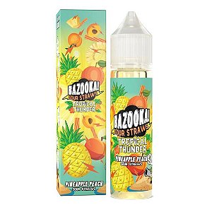 Juice Bazooka Sour Straws - Pineapple Peach Ice (60ml/3mg)