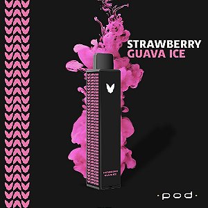 Pod Descartável Chacal 1500 Puffs - Strawberry Guava Ice
