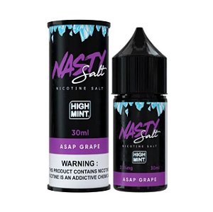 NicSalt Nasty - Asap Grape High Mint (30ml/35mg)