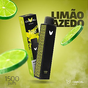 Pod Descartável Chacal 1500 Puffs - Lemon Sour