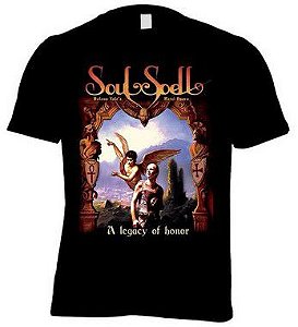 CAMISETA SOULSPELL ACT I - A LEGACY OF HONOR