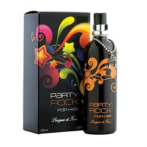 Perfume Party Rock For Her Feminino Lacqua di Fiori 100ml