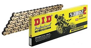 Corrente DID 520DZ2 520x120 Off Road Sem Retentor