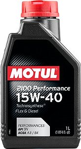 Óleo De Motor 15W40 1L Motul 2100 Performance