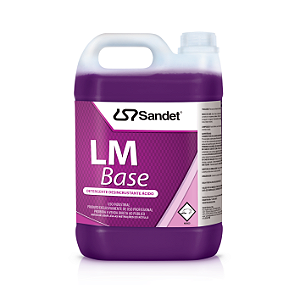 LM Base Sandet Limpa Alumínio, Baú, Chassi Sandet 5 Litros