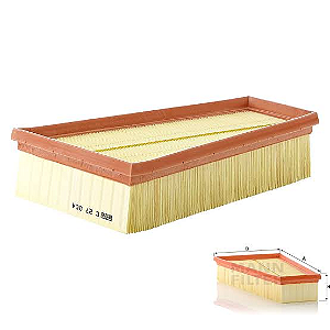 Filtro De Ar Mann C27004 - Un