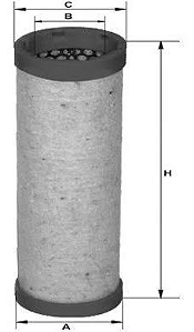 Filtro De Ar Mann Cf300/1 - Un