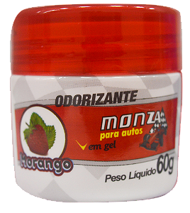 Odorizante Perola Monza Gel Morango - 60Gr