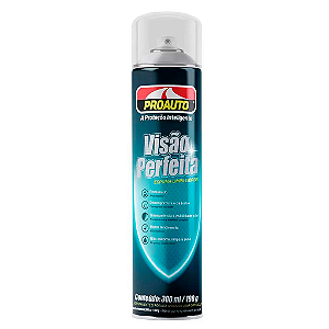 Limpa Vidros Visao Perfeita Proauto Aerossol - 300Ml