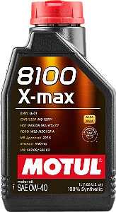 Óleo de Motor MOTUL 8100 X-MAX 0W40 SN 1L