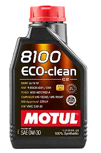 Óleo Motul 8100 Eco-clean 0W-30 - 1L