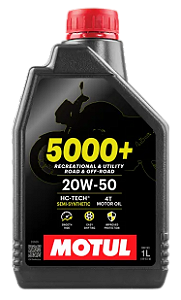 Óleo de Motor MOTUL 5000+ 20W50 4T SN 1L