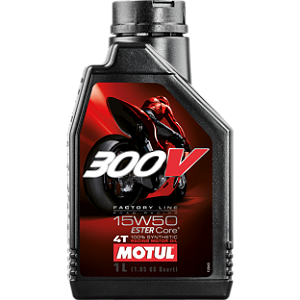 Óleo de Motor MOTUL 300V Factory Line Road Racing 15W50 1L