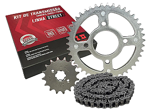 KIT TRANSMISSÃO DID 43Z 16Z 428HS 118L HONDA CG 150