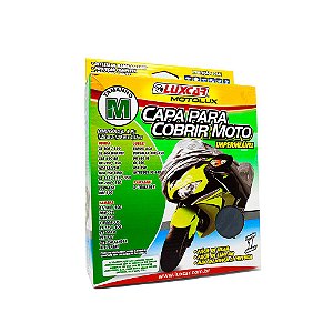 Capa Para Moto Impermeável Tamanho M Luxcar