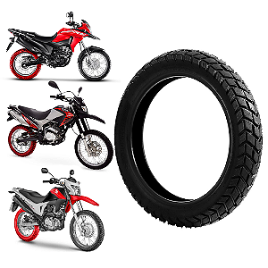 Pneu 110/90-17 BROS/XRE/XTZ Borilli Fiamma Rossa Traseiro