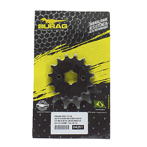 Pinhão Cg125 00-07 Cg 82-99 Xls 125 77-96 15 Dentes Durag