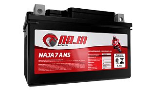 Bateria De Moto Naja 7 A Ns 12V 7Ah Burgman 125/150 Max 150