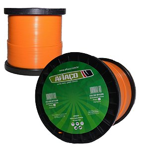 FIO DE NYLON AFIACO QUADRADO 3MMX3MM 2KG