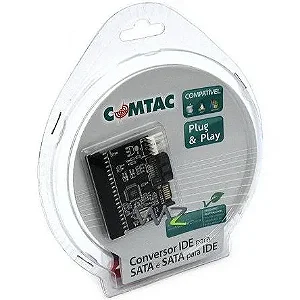 Conversor Ide Pr Sata E Sata Pr Ide 9090 Comtac