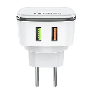 Adaptador 2 portas USB Turbo 3.0 Hrebos