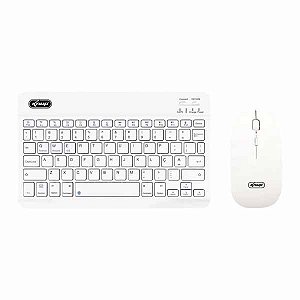 Kit Teclado e Mouse sem Fio Recarregável TE127