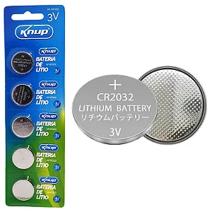 BATERIA LIT 3V CR2032 KNUP KP-BT2032