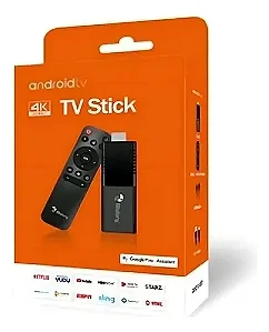 Tv Stick Wi-fi Smart Tv Android Hdmi Fire Tv Stick Cor Preto Tipo de controle remoto Padrão